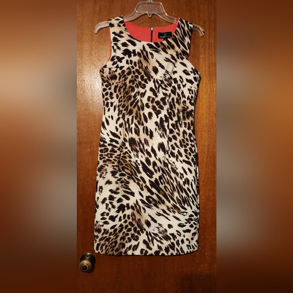 Ronnie Nicole animal print dress size 6